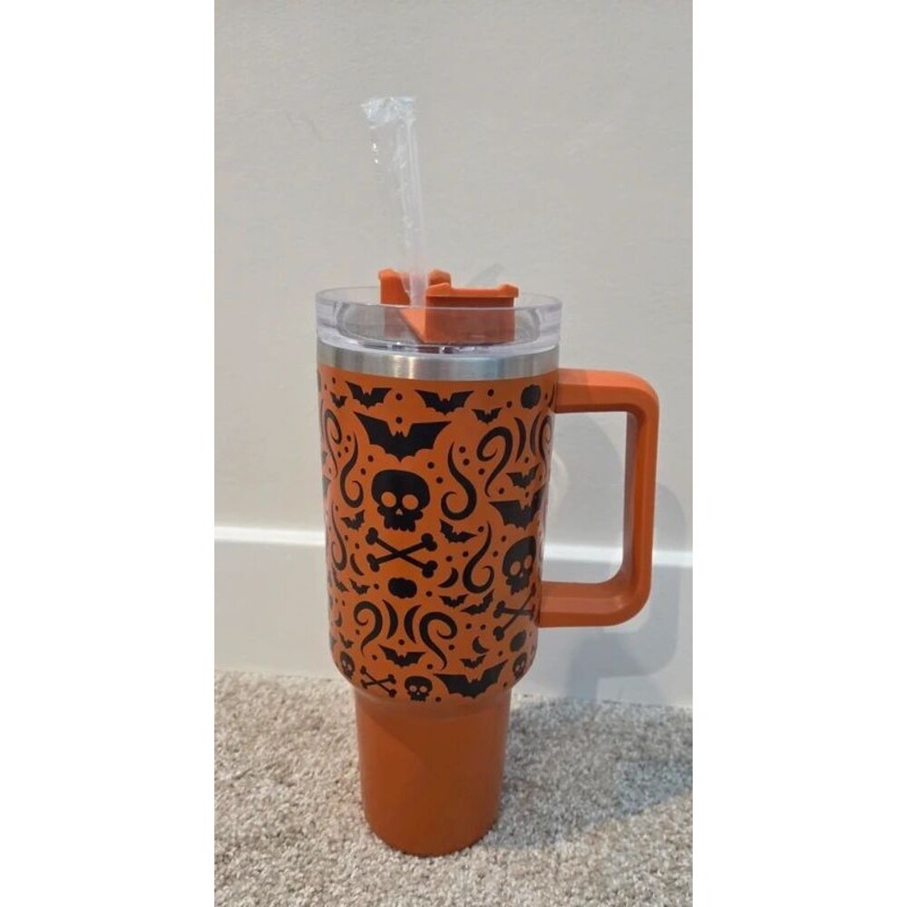43 oz stainless steel halloween tumbler